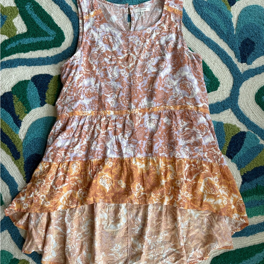 Floral High Low Maurice’s Tank